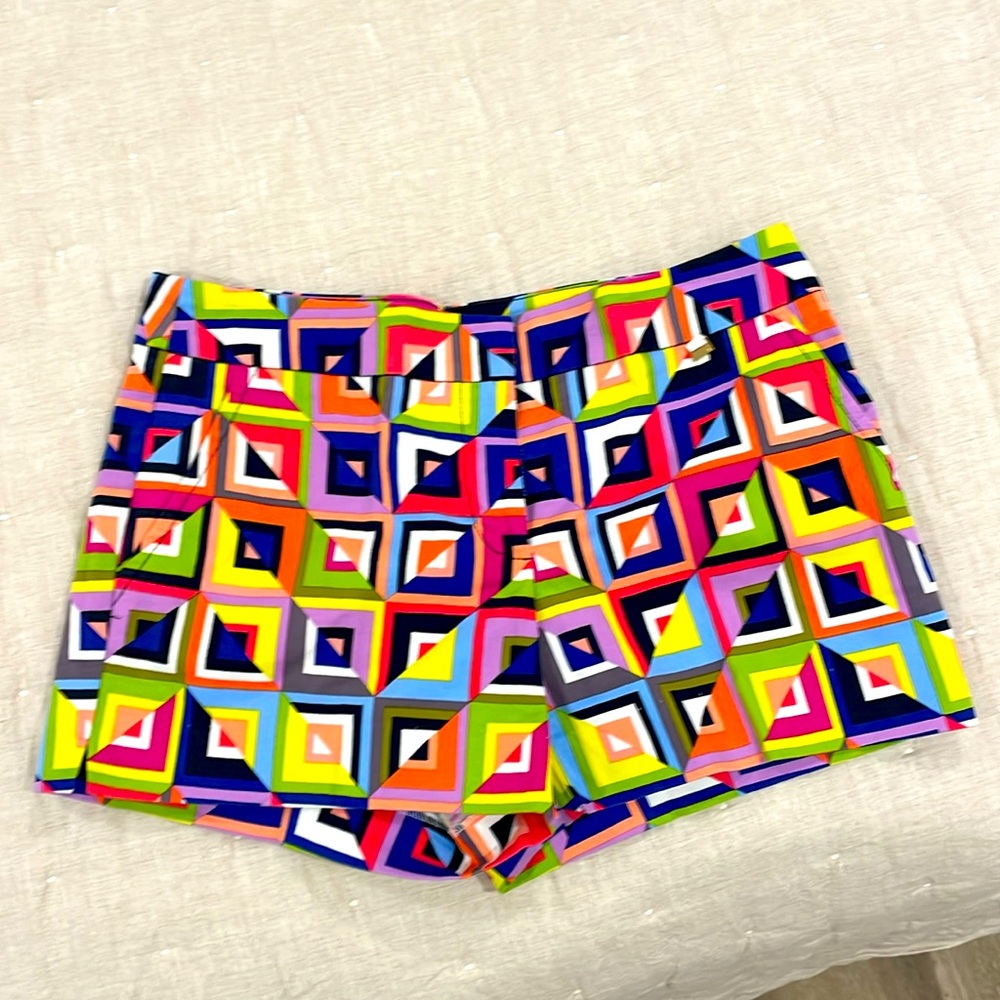 Trina Turk Multicolor Geometric Print Women’s Shorts